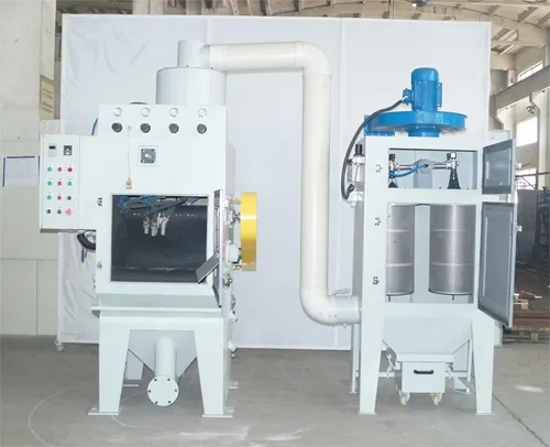 Mesin letupan pasir automatik jenis crawler